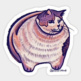 Chonk Cat Sticker